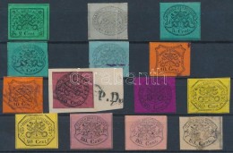 (*) * O Egyházi Állam 1867 14 Db Bélyeg / Stamps Mi 12-18 (Mi EUR ~3.415) - Other & Unclassified