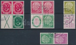 O 1951-1954 4 Db Füzetösszefüggés / 4 Units From Stamp Booklets (~Mi EUR 500,-) - Other & Unclassified