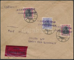 1919 Expressz Légi Levél / Express Airmail Cover Gelsenkirchen - Berlin - Other & Unclassified