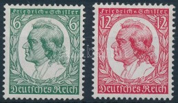 ** 1934 Schiller Sor / Mi 554-555 (Mi EUR 100,-) - Other & Unclassified