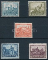 ** 1932 Nothilfe Sor Mi 474-478 - Other & Unclassified