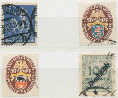 O 1923-1926 Mi 82, 188, 401x, 429y (Mi EUR 590,-) - Other & Unclassified