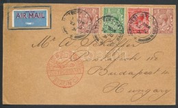 1931 Légi Levél Budapestre / Airmail Cover To Hungary - Other & Unclassified