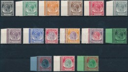 ** Straits Settlement 1936 Forgalmi Sor Mi 192-206 - Other & Unclassified