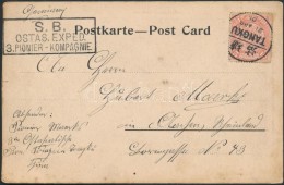 1901 Képeslap Tangkuból Németországba A Boxerlázadás IdejérÅ‘l /... - Other & Unclassified