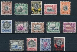 ** * 1935 Forgalmi Sor Mi 31-44 (Mi 40-44 Falcos / Hinged) - Other & Unclassified