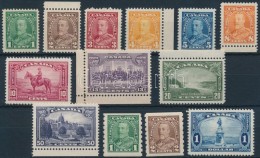 ** 1935 15 értékes Forgalmi Sor / Mi 184-194 + 184 D + 185 D - Other & Unclassified