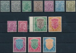 ** 1926 Forgalmi Sor, Benne Színváltozat Mi 100-112 With Colour Variety - Other & Unclassified