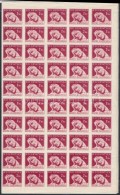 ** 1944 Kényszerfelár Bélyeg Mi 6 Vágott Teljes ív / Compulsory Surtax Stamp Mi... - Other & Unclassified