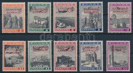 ** Észak-Epirusz 1915 Forgalmi Mi 28-37 - Other & Unclassified