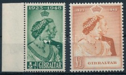 ** 1949 Ezüstlakodalom Sor Mi 123-124 - Other & Unclassified