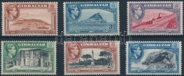 ** 1938 VI. György - Tájkép 6 Klf érték 13-as Fogazással Mi 108D, 111-114D,... - Other & Unclassified