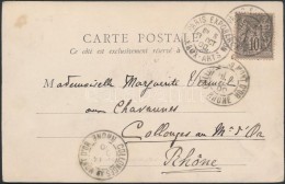 1900 Képeslap A Párizsi Világkiállításról / Postcard 'PARIS... - Other & Unclassified