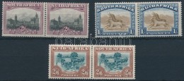 * 1927 Forgalmi 3 Klf Pár Mi 29-30, 35-36, 37-38 - Other & Unclassified