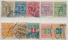 O 1907 AVISPORTO Mi 1-10 X (Mi EUR 120,-) - Other & Unclassified