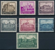 ** 1930 Tuberkulózis Elleni Küzdelem Sor Mi 291-297 - Other & Unclassified