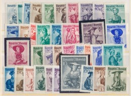 ** 1948/1952 Népviseletek Sorok Mi 893-926 + 978-980 (Mi EUR 360.-) - Other & Unclassified