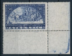 ** 1933 WIPA ívsarki Mi 556 A - Other & Unclassified