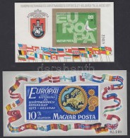 ** 1975 Europa Helsinki Vágott Blokk + 1977 Európai Biztonsági Egy... - Other & Unclassified