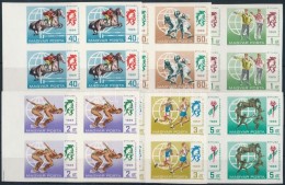 ** 1969 Öttusa VB (I.) ívszéli Négyestömbök (12.800) / Mi 2531-2528 Imperforate... - Other & Unclassified