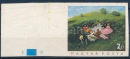 (*) 1966 Festmény  Próbanyomat / Painting Imperforate Proof - Other & Unclassified