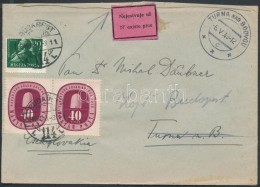 1948 Levél Csehszlovákiába, Visszaküldve / Cover To 
Czechoslovakia, Returned - Other & Unclassified