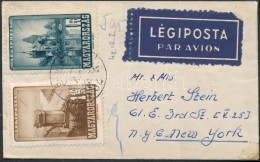 1948 Légi Levél New Yorkba / Airmail Cover To New York - Other & Unclassified