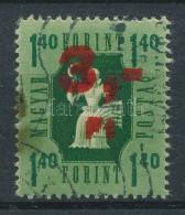 O 1953 KisegítÅ‘ 3Ft/1,40Ft KettÅ‘s Felülnyomattal / Mi P3 With Double Overprint - Other & Unclassified