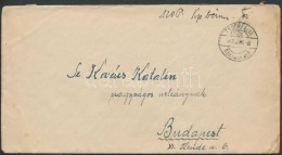 1946 Levél 120P Kézírásos Bérmentesítéssel / Cover With 120P Cash... - Other & Unclassified