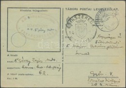 1940 Tábori Posta LevelezÅ‘lap / Field Postcard 'M.kir. Honvéd Határvadász... - Other & Unclassified