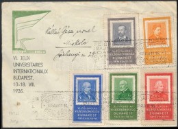 1935 FÅ‘iskolai Világbajnokság Alkalmi Boríték / University Games Cover With Special... - Other & Unclassified