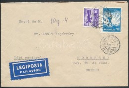 1934 Légi Levél Svájcba / Airmail Cover To Switzerland - Other & Unclassified