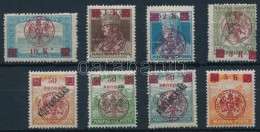 * 1919 Pancsova Magánkiadás, 8 Klf érték / Pancsova Private Issue, 8 Different Stamps - Other & Unclassified