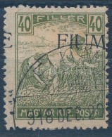 O Fiume 1918 Arató 40f Gépi Felülnyomással / Mi 17 With Machine Overprint. Signed: Bodor - Other & Unclassified