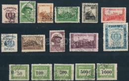 O Nyugat-Magyarország VII. 1921 Prónay Sor 16 értéke / Mi 69-79 + Postage Due 1-5 - Other & Unclassified