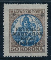 ** Nyugat-Magyarország (V.) 1921 50K (80.000) / Mi 57 Certificate: Bodor - Other & Unclassified