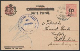 Temesvár 1920 Díjjegyes LevelezÅ‘lap Temesvári Cenzúrával / PS-card 'NAGY SZENT... - Other & Unclassified