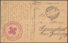 1918 Tábori Posta Képeslap / Field Postcard 'FELDPOST MIL. MISSION KONSTANTINOPEL' + 'VEREINSLAZARETT... - Other & Unclassified