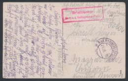 1918 Tábori Képeslap / Field Postcard 'K.u.k. Seefliegerkorps Pola' - Other & Unclassified