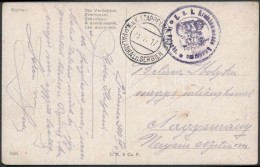 1917 Tábori Posta Képeslap / Field Postcard 'K.u.k. Kreiskommando In Palanka' + 'EP Palanka In... - Other & Unclassified