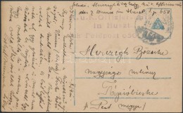 1917 Képeslap / Postcard 'K.u.k. Offizierskurs In Huszt KuK Feldpost 650' - Sonstige & Ohne Zuordnung