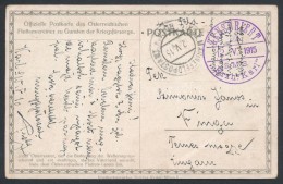 1915 Képeslap Haditengerészeti Postával / Navy Mail Postcard 'K.u.K. MARINEFELDPOSTAMT POLA' +... - Other & Unclassified