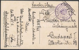 1915 Képeslap Haditengerészeti Postával / Navy Mail Postcard 'S.M. Boot 67F' - Other & Unclassified