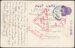 1915 Képeslap A Nikolsk Ussuriysk-i Hadifogolytáborból Sárospatakra / Postcard From... - Other & Unclassified