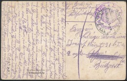 1915 Tábori Posta Képeslap / Field Postcard 'K.u.k. GRENZJÄGERZUG No. 3/III' - Other & Unclassified