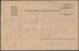 1915 Tábori Posta LevelezÅ‘lap / Field Postcard 'Garnisons-Spital Filiale Priesterseminar' - Other & Unclassified