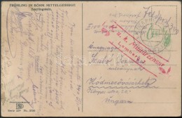 1915 Tábori Posta Képeslap / Field Postcard 'K.u.k. Militärzensur Lemberg 2.' - Other & Unclassified