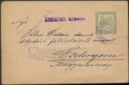 1918 Cenzúrázott Tábori Posta LevelezÅ‘lap /  Censored Field Postcard 'EP KRUSEVAC B' - Other & Unclassified