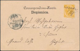 1899 Képeslap 2kr Bélyeggel Kézi érvénytelenítéssel Pozsonyba /... - Other & Unclassified