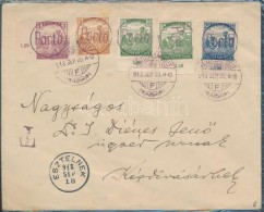 1918 Szükségportós Levél / Cover With Auxiliary Postage Due  'ESZTELNEK' -... - Other & Unclassified